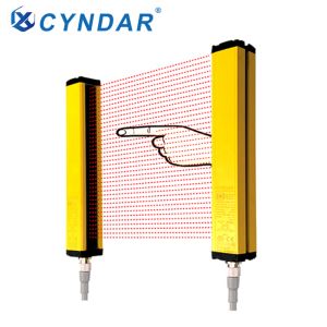 Sikkerhetsgardinsensor for hydraulisk trykk