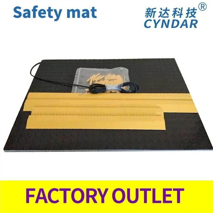 Pressure Sensitive Floor Mat Protects The Perimeter Of The Welding Robot
